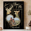 77921-Hunting Couple Gift Deer And Doe We Got This Personalized Canvas H3