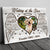 78867-Dog Waiting At The Door Gift Pet Memorial Personalized Canvas H0