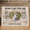 78857-Dog Fly With My New Wings Pet Memorial Personalized Canvas H4