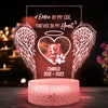 Dog Lover Gift Memorial Pet Once By My Side Personalized Night Light