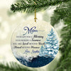 57590-Personalized Gift For Mom Your Life Was Blessing Ornament H0