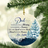 57574-Personalized Gift For Dad Your Life Was Blessing Ornament H0