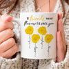 Gifts For Best Friend Yellow Roses I&#39;d Pick You Personalized Mug