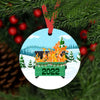 Dumpster Fire 2021 Christmas Gift Ornament