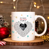 Christmas Personalized Gift For New Mom Bump First Time Mom Photo Mug