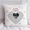 Christmas Personalized Gift For New Mom Bump First Time Mom Photo Pillow