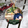Personalized My First Christmas Photo Ornament 2021