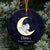 Personalized Baby's First Christmas Moon Elephant Sleep At Night Ornament