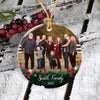 Personalized Christmas Gift For Parent Family Photo Ornament