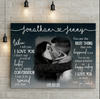 54530-Personalized Gift For Wife For Husband Wedding Anniversary Gift When I Love You Canvas H0