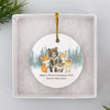 Personalized Cute Animal Baby&#39;s First Christmas Ornament 2021