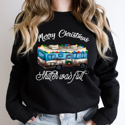 55766-Merry Christmas Shitter's Full Ugly Christmas Sweater Sweatshirt H1