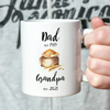 55882-Personalized Dad Promote To Grandpa New Grandpa Mug Gift For First Time Grandpa H0