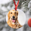 Personalized Dog Photo Pet Photo Custom Dog Forever Loved Ornament