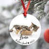 Personalized Cat Photo Pet Photo Custom Cat Forever Loved Ornament