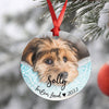 Personalized Dog Photo Pet Photo Dog Forever Loved Ornament