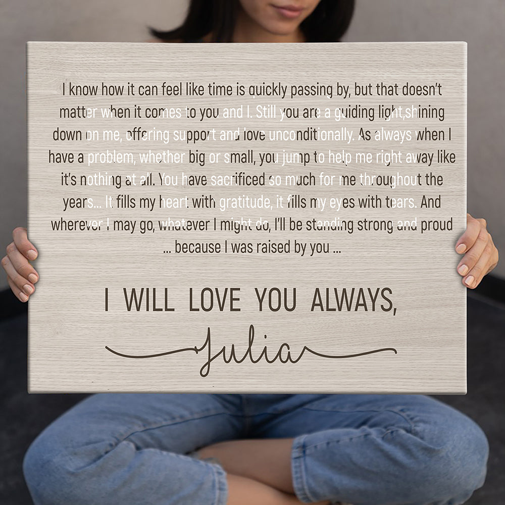 57373-Personalized Gift For Mom, Mom Daughter Gift, Mom And Son Canvas H0