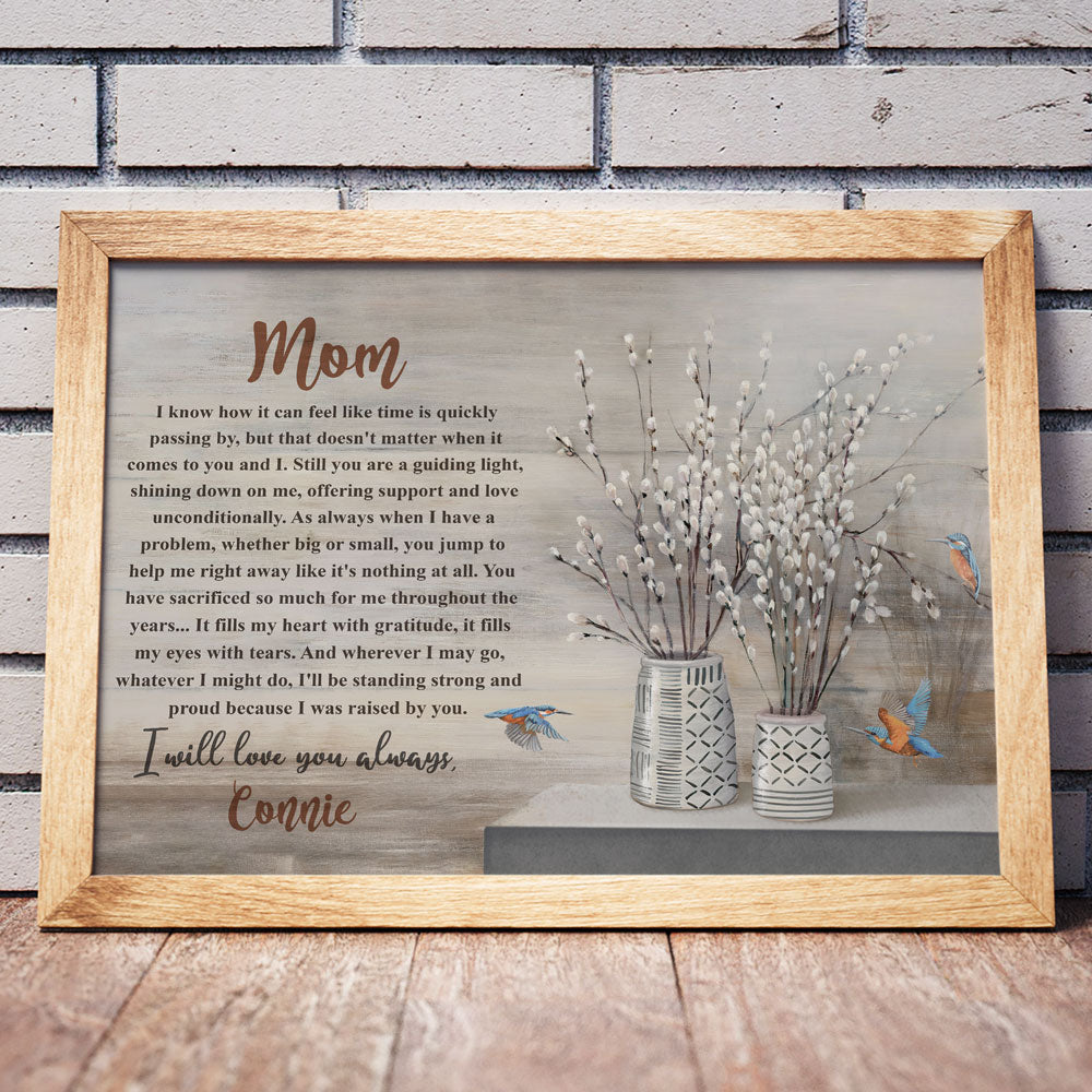 Personalized Gift For Mom, Mom Daughter Gift, Mom And Son Poster
