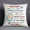 57996-Gift For Dad To Be First Time Dad Christmas Gifts From The Bump Christmas Pillow H0