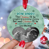 58860-Personalized Ultrasound Gift For Dad To Be First Time Dad Christmas Gifts From The Bump Christmas Ornament H1