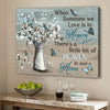 59178-When Someone We Love Is In Heaven Canvas Memorial Sympathy Gift H2