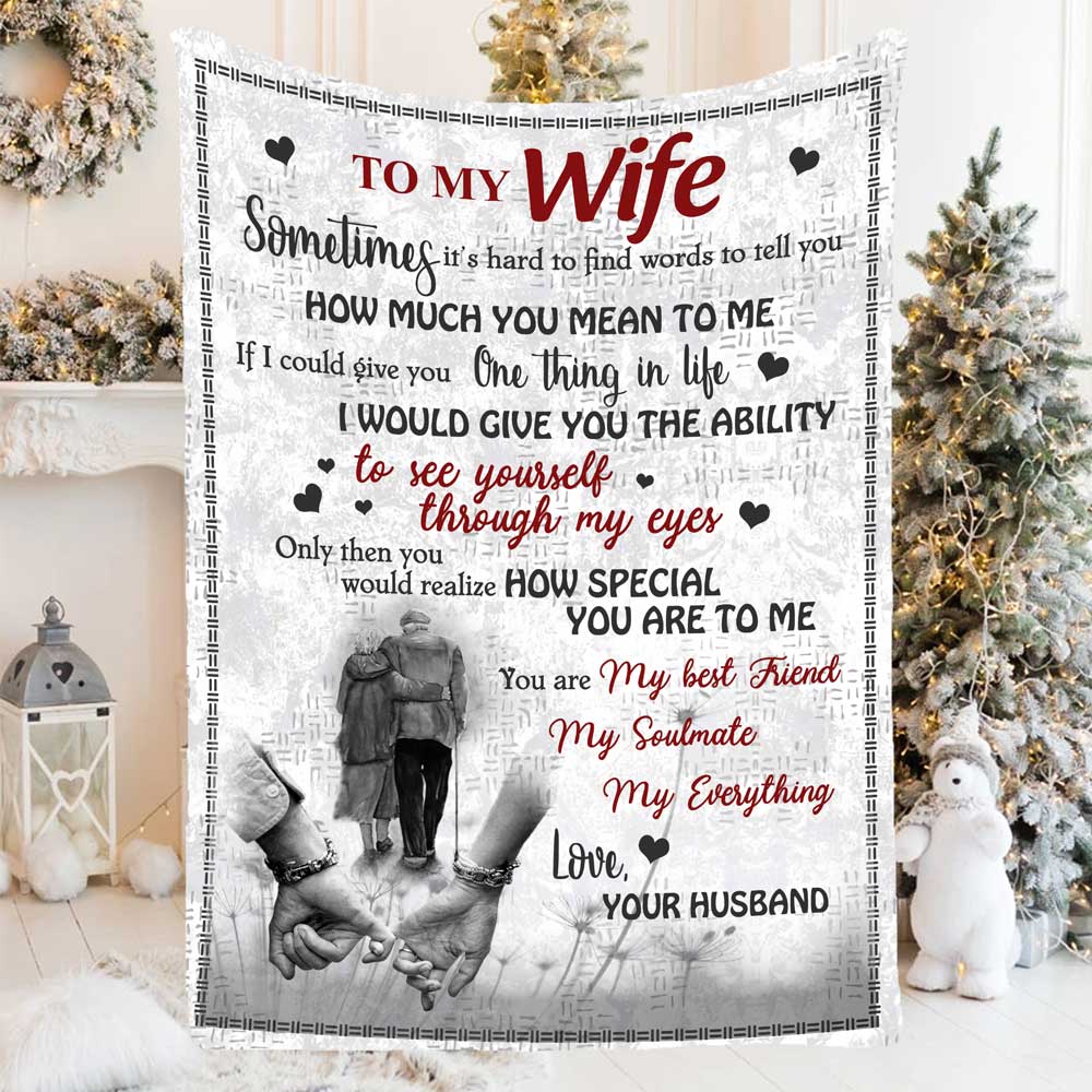 61726-Gift For Wife From Husband You Are My Everything Blanket H0