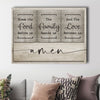 Christian Kitchen Wall Art Bless The Food Family Canvas