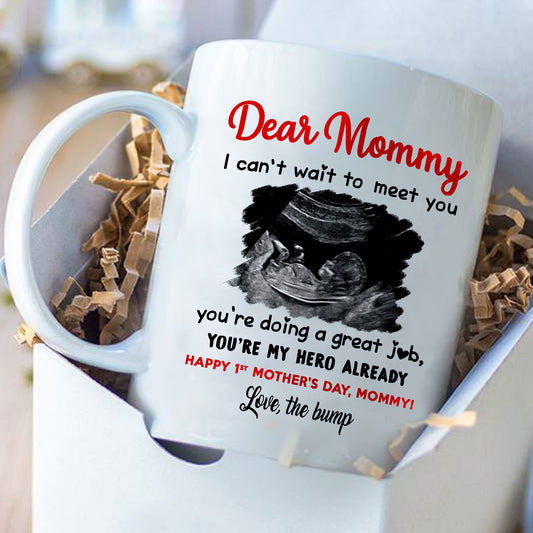 Personalized Happy 1St Mothers Father Day From The Bump Mug
