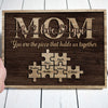 77396-Mom Puzzle Children Names Personalized Canvas H2