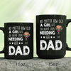 75515-Dad Thanks For Teaching Me How To Be A Man Funny Personalized Mug H0