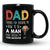 75548-Dad Thanks For Teaching Me How To Be A Man Personalized Funny Mug H3