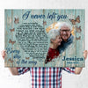 78022-Memorial Gift Sympathy Loss Of Mom Dad Personalized Canvas H0
