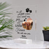 Dog Memorial Passing If love could have saved you Personalized Plaque