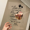 Dog Memorial Passing If love could have saved you Personalized Plaque