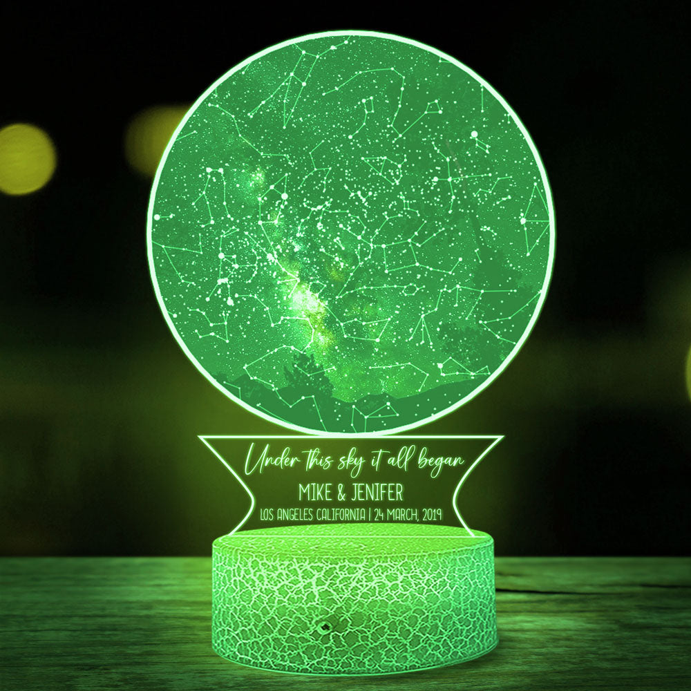 78648-Anniversary Lamp It All Began Personalized Star Map Sky Night Light H0