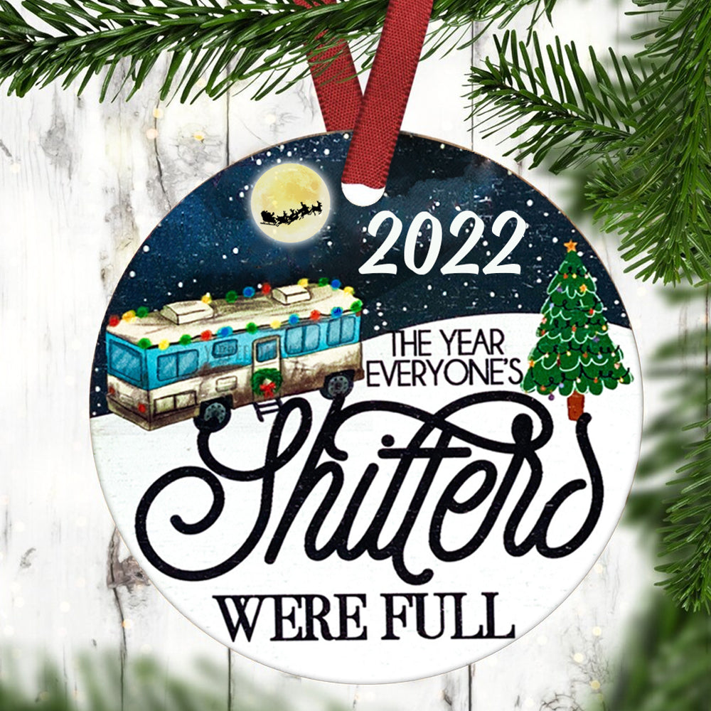 2021 The Year Everyone's Shifters Were Full Circle Ornament