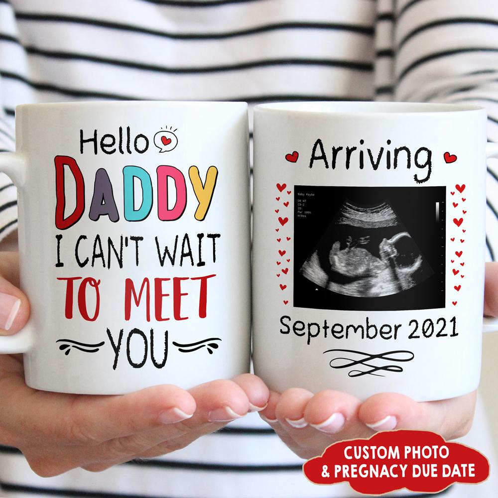 Soon To Be Dad Mug, Message from the Bump Father's Day Gift