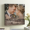 Personalized Set of 3 Prints Couples and Dog Photo Tile