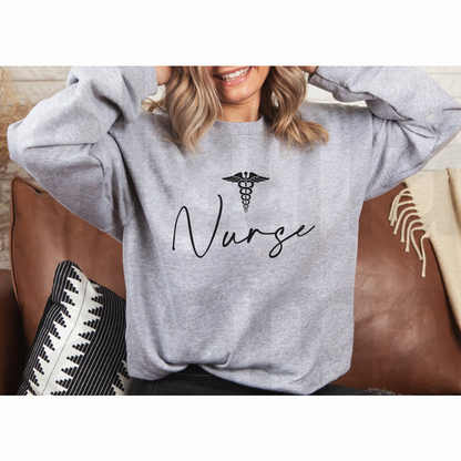 Nurse Simple Sweatshirt Gift For Nurse