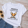 Personalized Gift For Dog Lover My Dog Makes Me Happy Chihuahua Tshirt