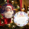 Personalized Baby&#39;s First Christmas Ornament, New Baby Gift, Photo Christmas Ornament