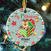 Personalized Baby&#39;s First Christmas Ornament, New Baby Gift, 1st Christmas Ornament