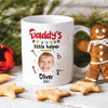 60788-Personalized Christmas Gift For Dad Mug, Photo Gift For Dad, Daddy&#39;s Little Helper, Gift Ideas For Dad H0