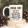 60786-Personalized Christmas Gift For Dad Mug, I Love How We Don&#39;t Need To Say Out Loud That I&#39;m Your Favorite Child Mug, Dad Mug, Dad Coffee Mug H0