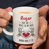 58255-Personalized Gifts for Boyfriend, There Are 27 Bones In My Hand, Naughty Mature Birthday, Anniversary, Valentine&#39;s Day for Husband, Boyfriend Mug H0