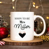 59841-Personalized Engagement Gift, Engagement Mug, Soon To Be Mrs Engagement Gifts for Couples Newly Engaged Unique Mug H2