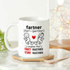 61123-Anniversary Gifts for Couple Funny Gift for your Boyfriend, Husband, Wife, Partner Couples That Fart Stay Together Funny Coffee Mug H0