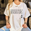 Introverted But Willing To Discuss Cats Gift for Cat Mom Tshirt