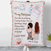 Best Friend Thank You for Standing by My Side Personalized Blanket