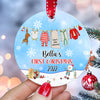 Personalized Baby&#39;s First Christmas Ornament, Baby&#39;s 1st Christmas Ornament, Baby&#39;s Christmas Gifts